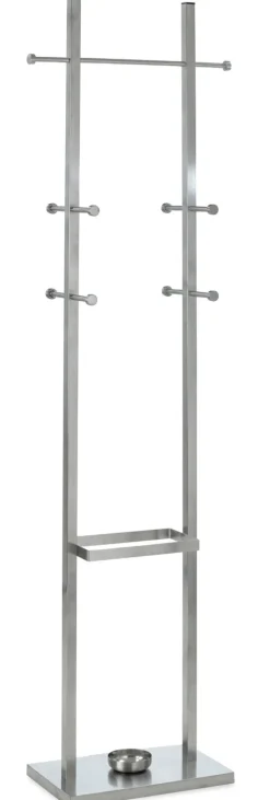 CASAVANTI Standgarderobe ANGELA silberfarbig