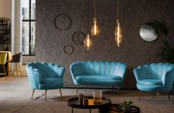 Cocktailsessel blau