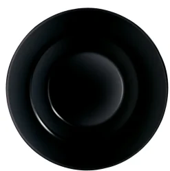 CreaTable Pastateller ITALIEN PARTY 29 cm Glas schwarz