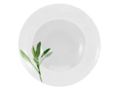 CreaTable Pastateller KRÄUTER SALBEI 6er Set weiß