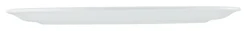 CreaTable Pizzateller EUROPA 35 cm Porzellan weiß