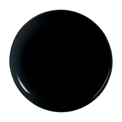 CreaTable Pizzateller ITALIEN PARTY 33 cm Glas schwarz