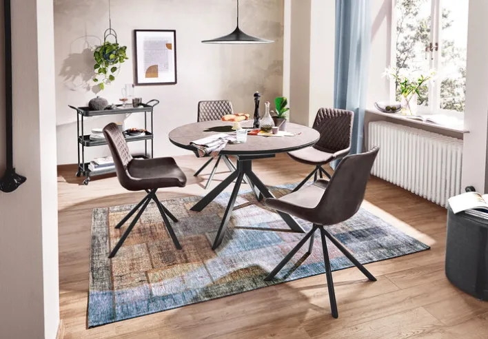 Designerteppich PABLO 155 x 230 cm grau/beige