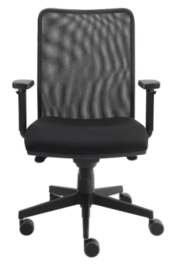 Drehstuhl SOLID II 64 x 119 x 64 cm schwarz