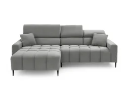 Ecksofa EASY 180 x 256 cm hellgrau