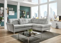Ecksofa SEVRAN 242 x 210 cm alu