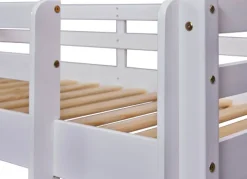 Etagenbett FREDERIK 90 x 200 cm weiß