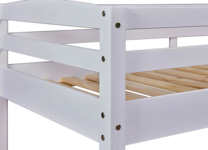 Etagenbett FREDERIK 90 x 200 cm weiß