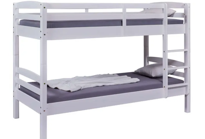 Etagenbett NIKOLAUS 90 x 190 cm weiß
