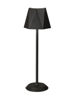 FABAS LUCE Akku LED Tischlampe KATY schwarz