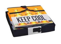 Faltkiste FANBOX II schwarz/orange/weiß
