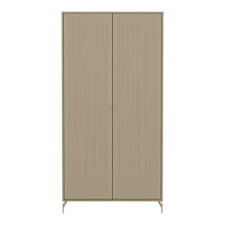 FLEXA Kinder-Drehtürenschrank SAGA braun