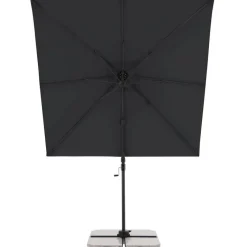 Garden FLAIR Ampelschirm NORMA 2-teilig 230 x 230 cm anthrazit