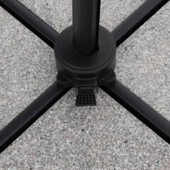 Garden FLAIR Ampelschirm NORMA 2-teilig 230 x 230 cm anthrazit