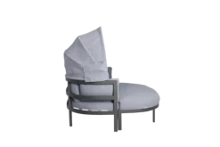 Garden FLAIR Daybed Sonneninsel DALLAS 4-tlg anthrazit /grau