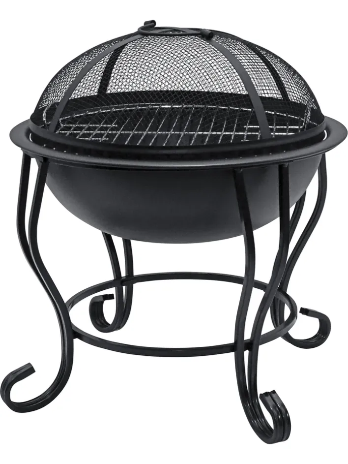 Garden FLAIR Feuerschale mit Funkenschutz 5-teilig