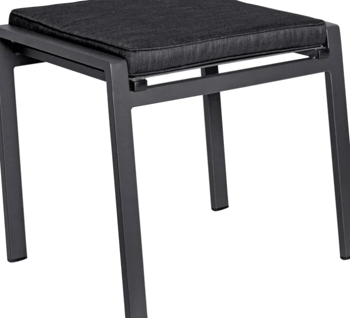 Garden FLAIR Fußhocker Outdoor LUNA AT anthrazit /anthrazit