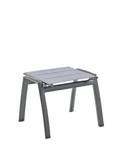 Gartenhocker LIVORNO hellgrau