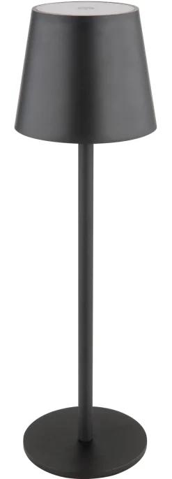 GLOBO Akku LED Tischlampe VANNIE schwarz