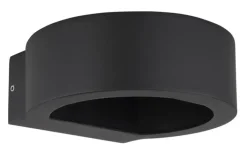 GLOBO LED Außenwandleuchte SLICE I schwarz