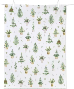 ihr Geschirrtuch FESTIVE HOLIDAYS Baumwolle 70 x 50 cm Grün
