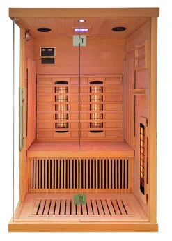 Infrarotsauna SUNRISE M 120x190x105 cm braun