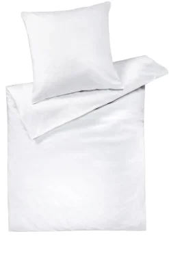 JOOP! Mako-Satin-Bettwäsche ATELIER 155 x 220 cm weiß