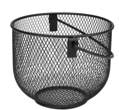 JUSTINUS Obstkorb 21 cm schwarz