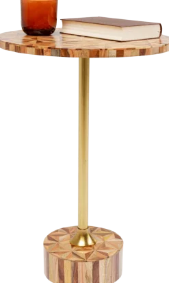 KARE DESIGN Beistelltisch DOMERO GEO braun