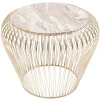 KARE DESIGN Beistelltisch rund 43 cm goldfarbig
