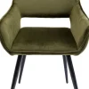 KARE DESIGN Esszimmerstuhl SAN FRANCISCO 2er Set dunkelgrün