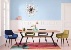 KARE DESIGN Esszimmerstuhl SAN FRANCISCO 2er Set dunkelgrün