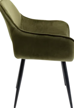 KARE DESIGN Esszimmerstuhl SAN FRANCISCO 2er Set dunkelgrün