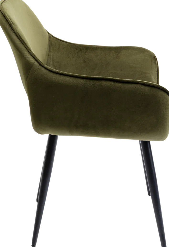 KARE DESIGN Esszimmerstuhl SAN FRANCISCO 2er Set dunkelgrün