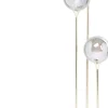 KARE DESIGN Retrofit Stehlampe AL CAPONE TRE 176 cm goldfarbig