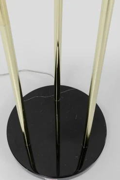 KARE DESIGN Retrofit Stehlampe AL CAPONE TRE 176 cm goldfarbig