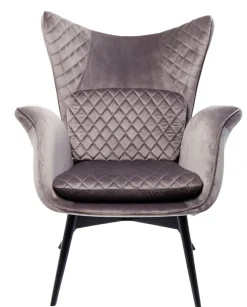KARE DESIGN Sessel IK silbergrau