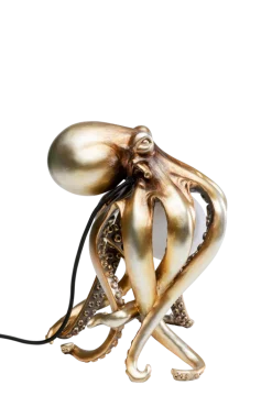 KARE DESIGN Tischleuchte ANIMAL OCTOPUS 25 x 34 cm goldfarbig