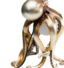 KARE DESIGN Tischleuchte ANIMAL OCTOPUS 25 x 34 cm goldfarbig