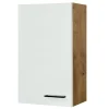 Küchen Hängeschrank AVILA 50 cm Eiche /weiß matt