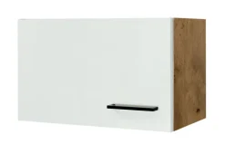 Küchen Hängeschrank AVILA I 60 cm Eiche /weiß matt