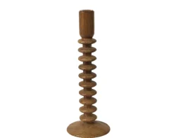 Kerzenhalter 31cm Braun