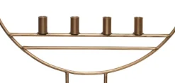 Kerzenständer 76 cm kupferfarbig