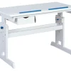 Kinder Schreibtisch JULIAN 109 x 55 cm Weiß