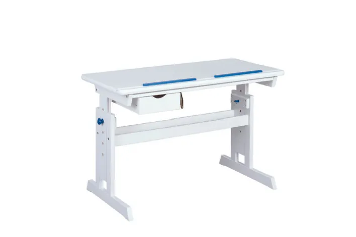 Kinder Schreibtisch JULIAN 109 x 55 cm Weiß