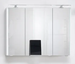 LEONARDO Spiegelschrank weiß