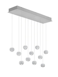 Musterring LED Balkenpendel MR CANNON 11-flg weiß