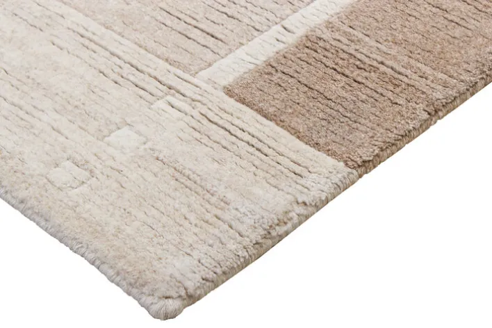 Nepalteppich INDO NEPAL KHANGRI 170 x 240 cm beige