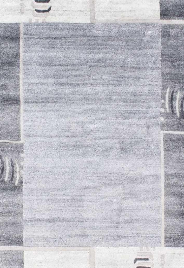 Nepalteppich INDO NEPAL KHANGRI 170 x 240 cm grau