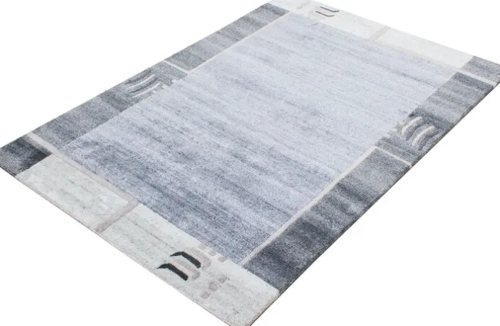 Nepalteppich INDO NEPAL KHANGRI 170 x 240 cm grau